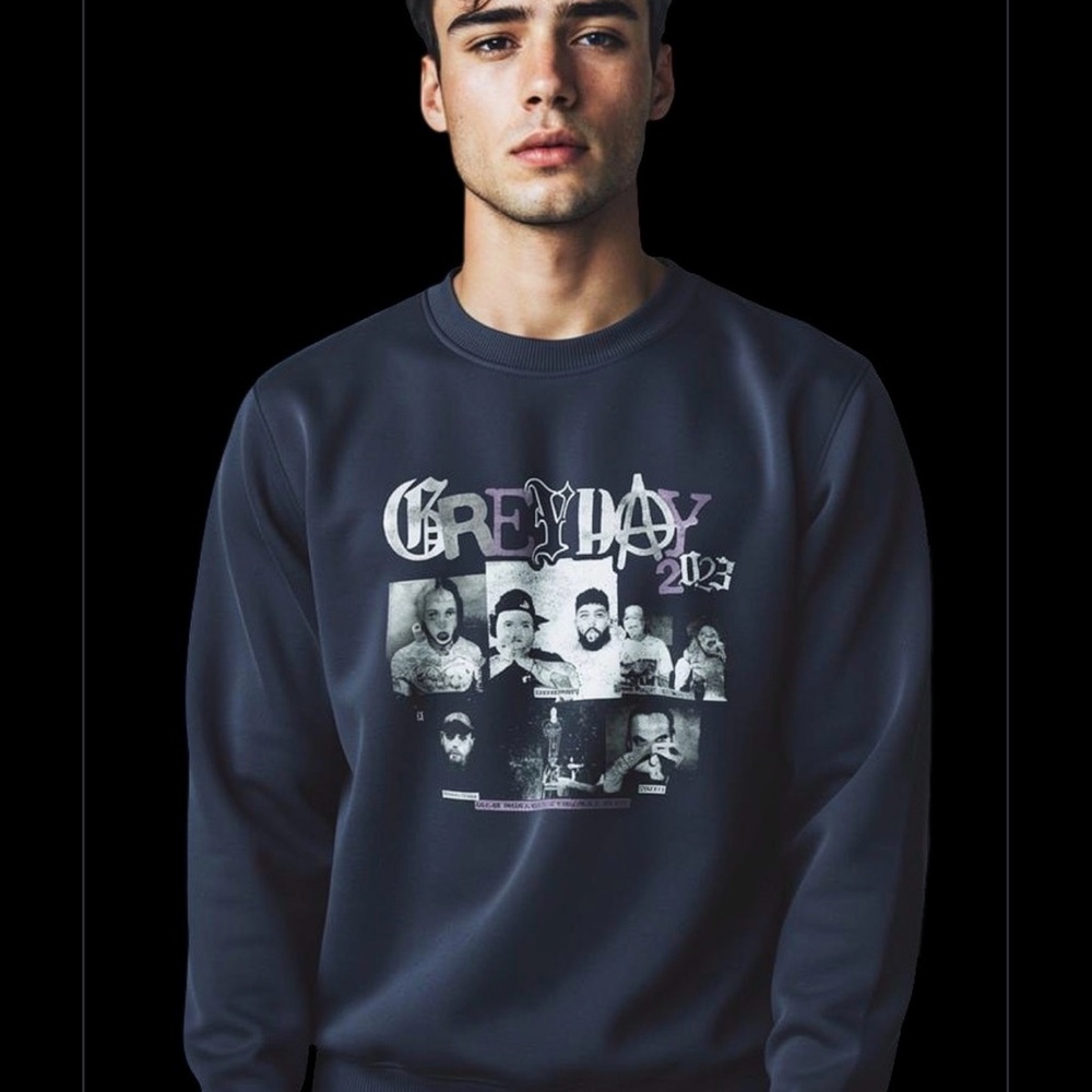 Grey Day Tour 2023 Merch, Grey Day Concert 2023 Shirt - No Label- See Dimensions